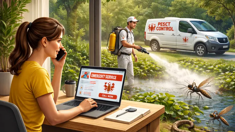How to Book Emergency Water Pest Control Services
