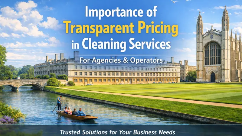 Importance of Transparent Pricing in Cleaning Services