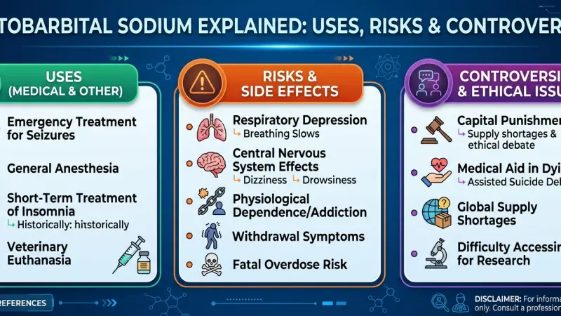 Pentobarbital Sodium Explained Uses Risks Controversies
