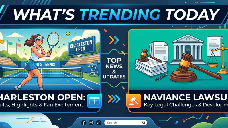 From Charleston Open to Naviance Lawsuit What Trending Today
