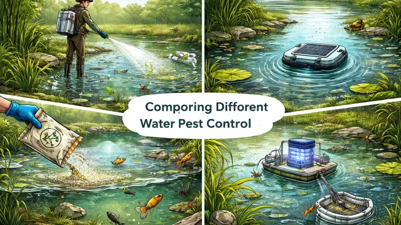 Comparing Different Water Pest Control Techniques