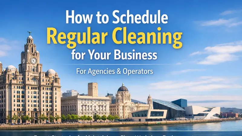 How to Schedule Regular Cleaning for Your Business