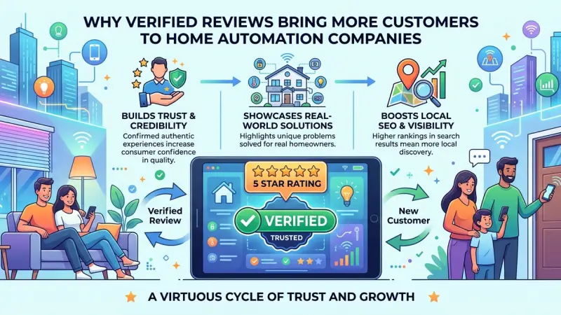 Why Verified Reviews Bring More Customers to Home Automation Companies