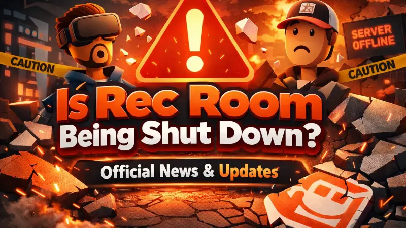 Is Rec Room Shutting Down Official News Updates