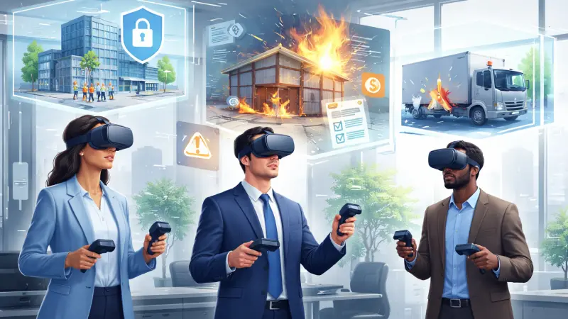 Virtual Reality Product Demos for Commercial Insurance