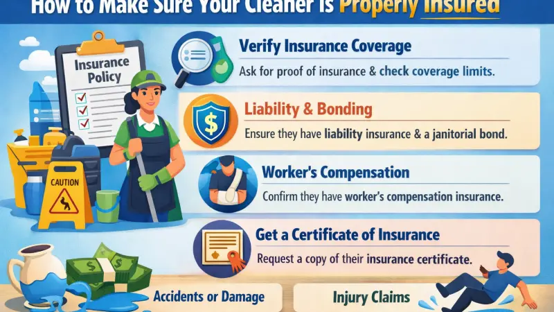How to Make Sure Your Cleaner is Properly Insured