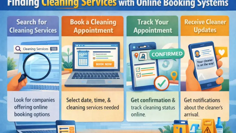 Finding Cleaning Services with Online Booking Systems
