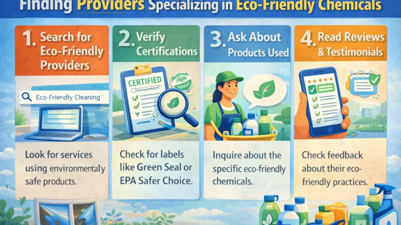 Finding Providers Specializing in Eco Friendly Chemicals