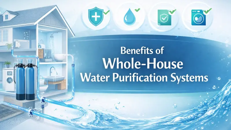 Benefits of Whole-House Water Purification Systems and Filtration