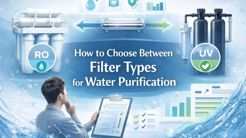 How to Choose Between Filter Types for Water Purification Guide