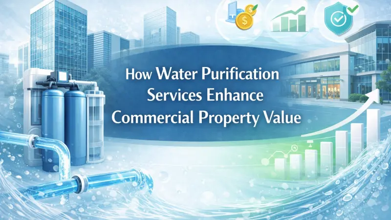 How Water Purification Services Enhance Commercial Property Value UK