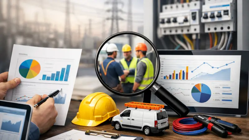 Competitor Analysis for UK Electrical Business Marketing