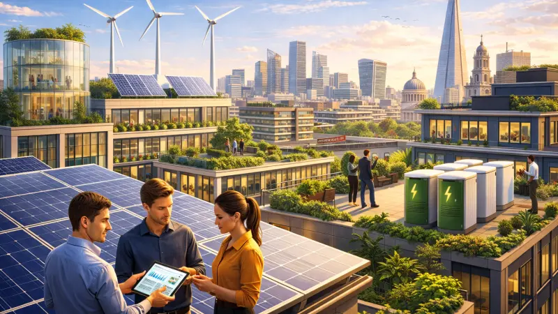 Green Energy Initiatives for London Office Buildings