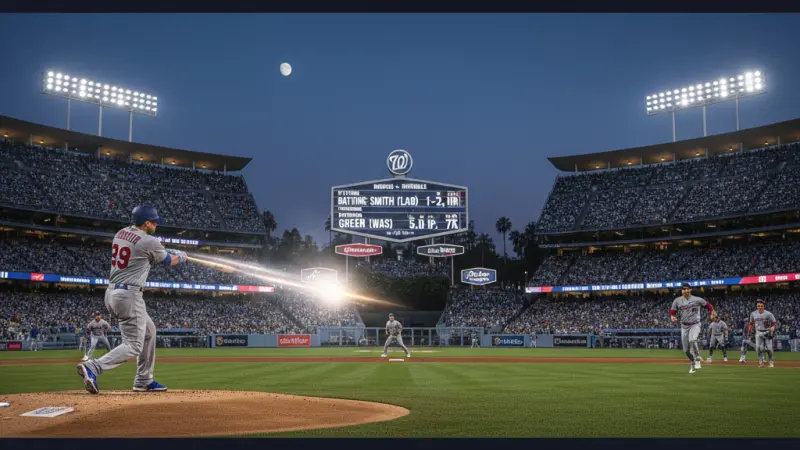 Los Angeles Dodgers vs Washington Nationals Stats Breakdown