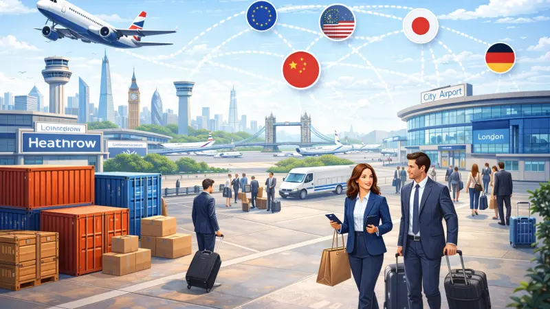 Exporting from London Accessing International Markets via Heathrow City Airport