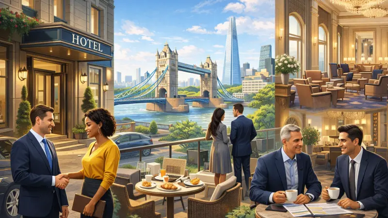 The Best Business Hotels in London for Visiting Clients