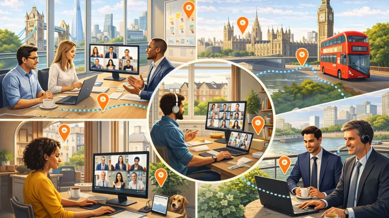 Managing Remote Teams in a London-Hybrid Work Model