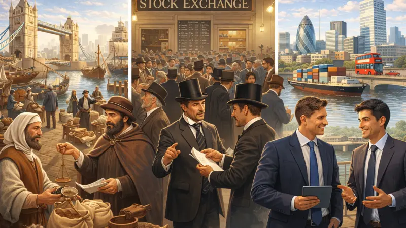 A History of Trade in the City of London