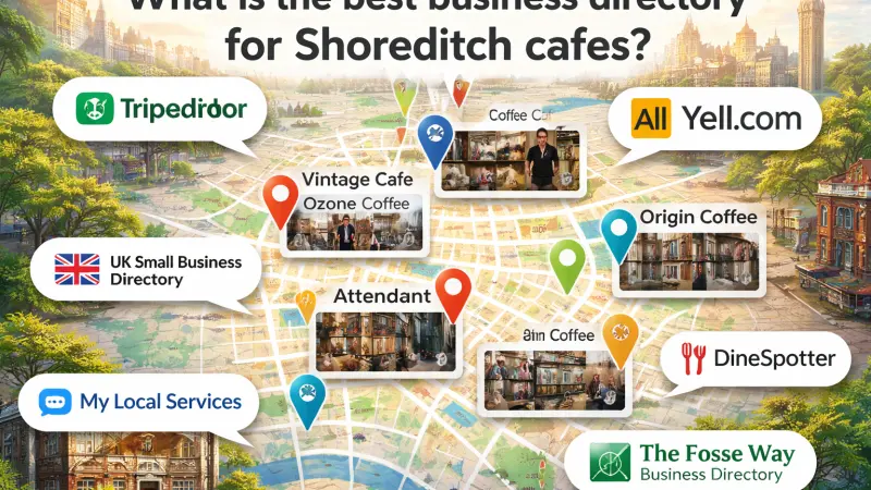 What is the best business directory for Shoreditch cafes