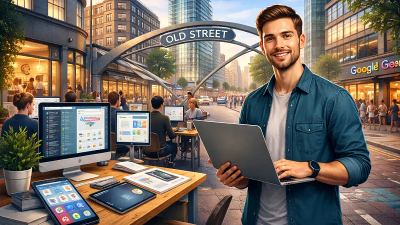 Where to hire a mobile app developer in Old Street