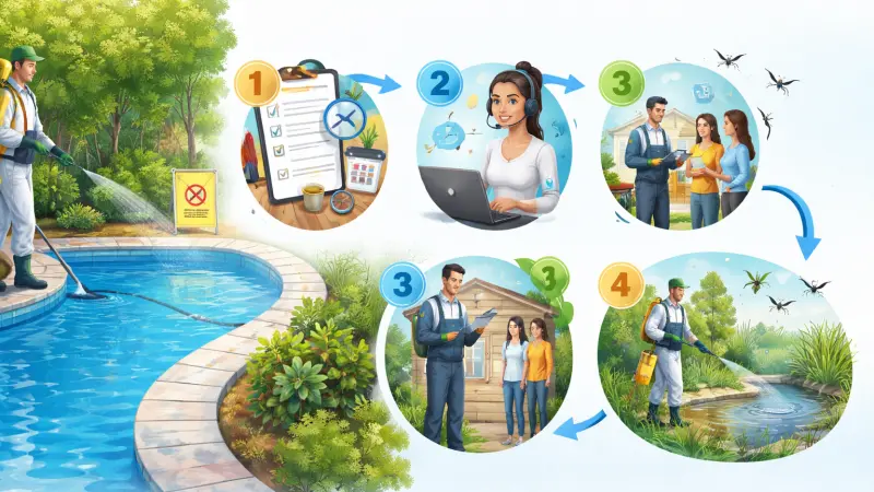 Steps to Schedule Professional Water Pest Control Services