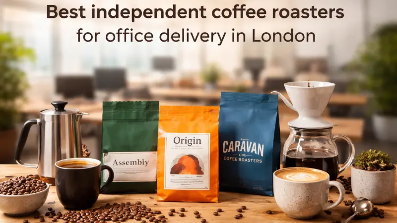 Best independent coffee roasters for office delivery in London