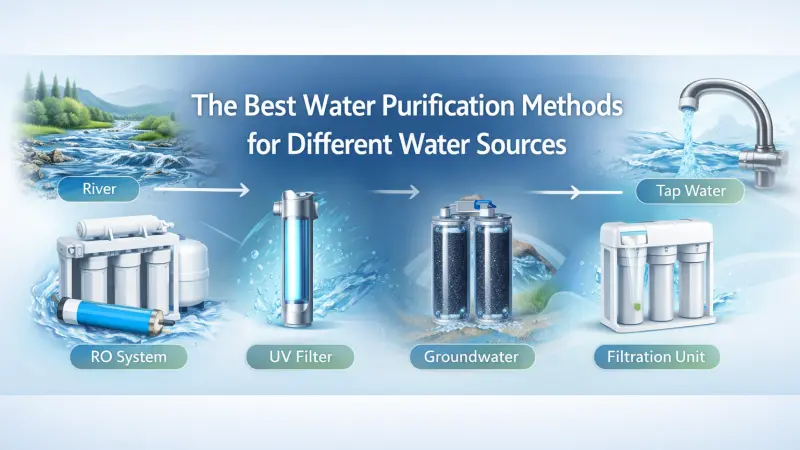 Best Water Purification Methods for Various Water Sources Guide