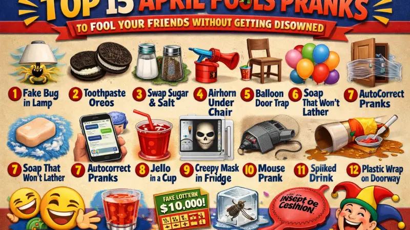 Top 15 April Fools Pranks to Fool Your Friends Without Getting Disowned