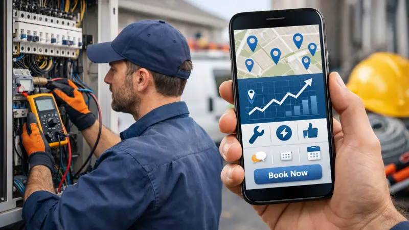 Mobile Optimization in Electrical Service Marketing  UK Guide