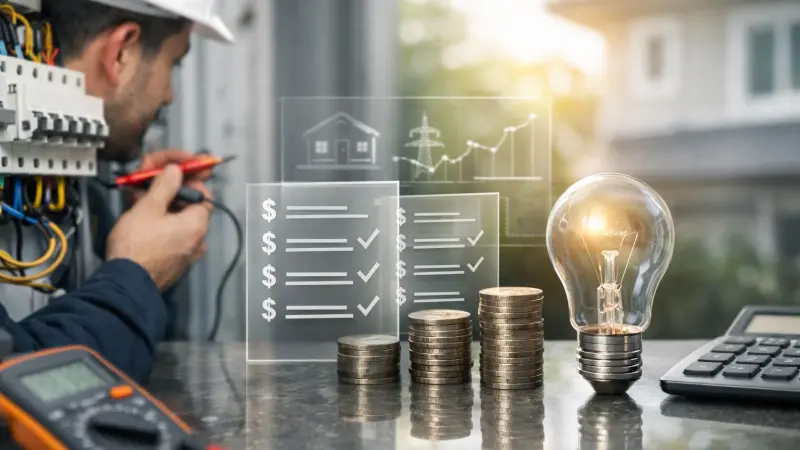 Transparent Electrical Service Pricing Building Customer Trust