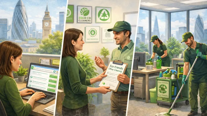 How to find eco-friendly office cleaning services in the City