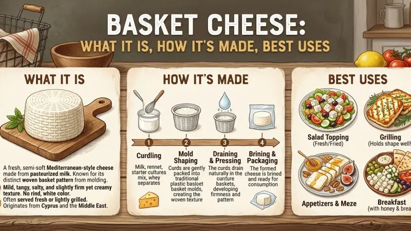 Basket Cheese What It Is How Its Made Best Uses
