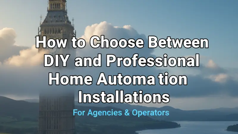 How to Choose Between DIY and Professional Home Automation Installations