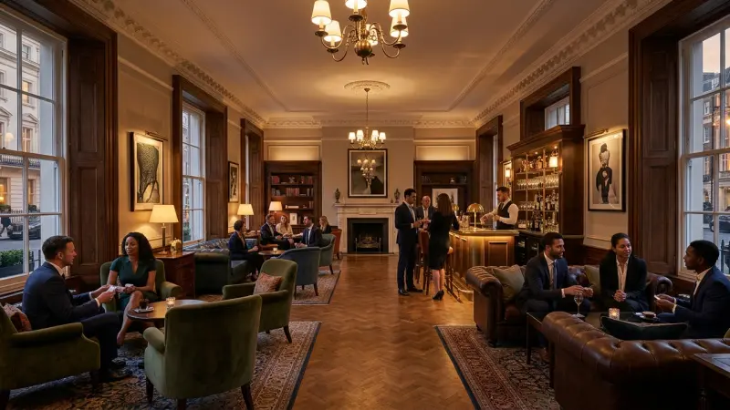 Top 5 private member clubs for business networking in Mayfair,london