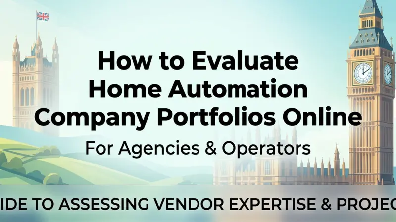 How to Evaluate Home Automation Company Portfolios Online