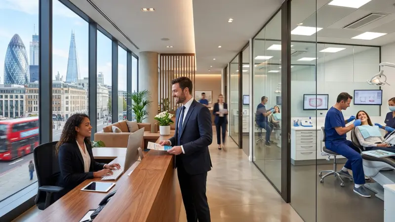 Top dental practices in London for corporate health plans