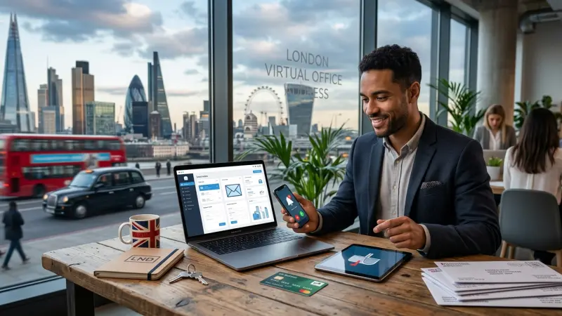 How to set up a virtual office address in London