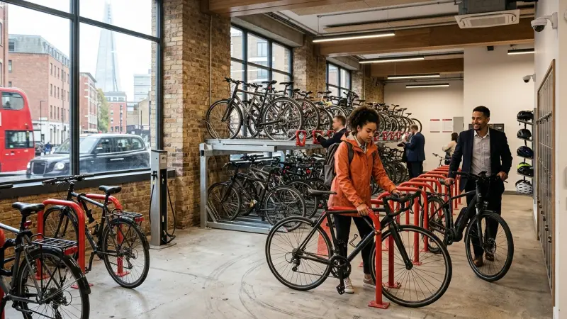 How to find secure bicycle storage for your London office