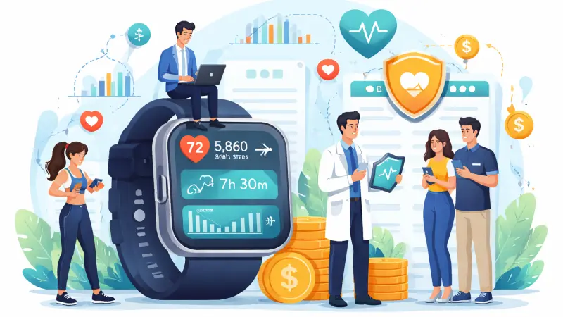 Wearable tech data as marketing fuel for health insurance