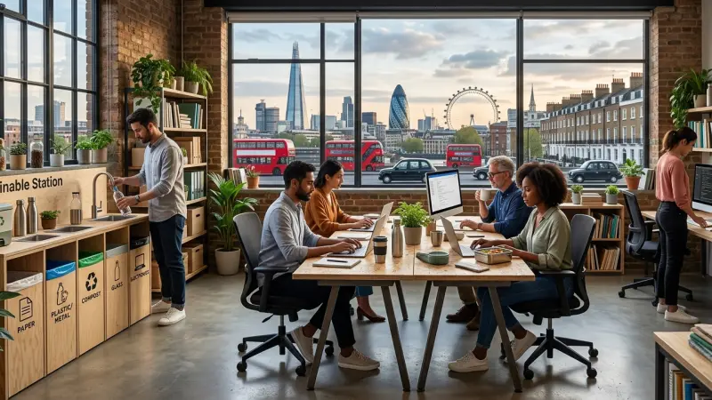 How to organize a zero-waste office in London