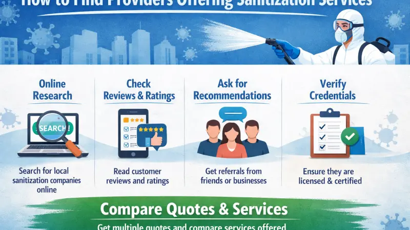 How to Find Providers Offering Sanitization Services