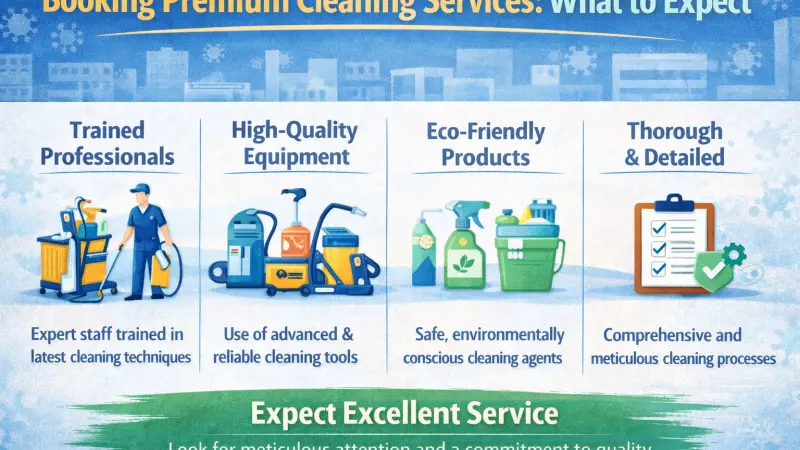 Booking Premium Cleaning Services What to Expect