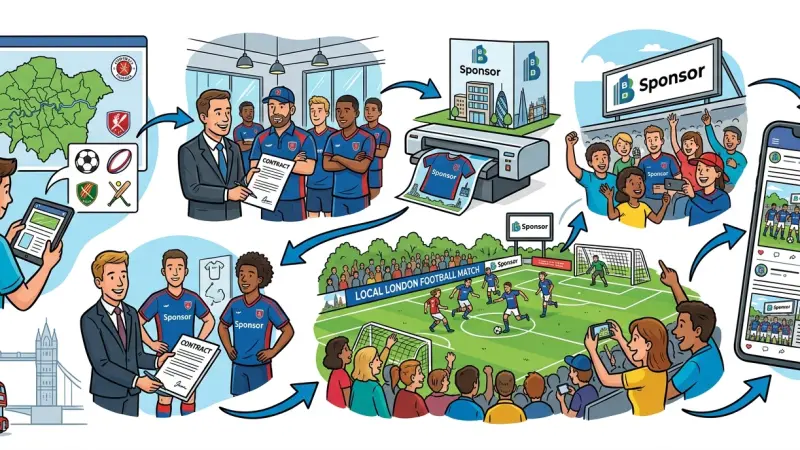 How to sponsor a local London sports team for brand visibility