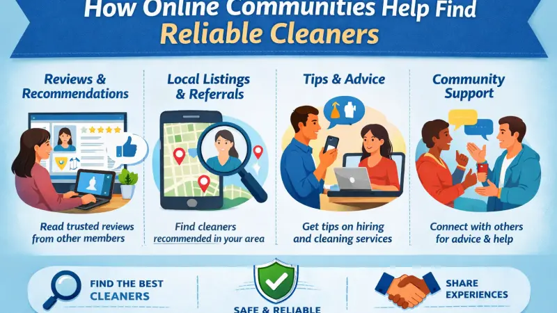 How Online Communities Help Find Reliable Cleaners