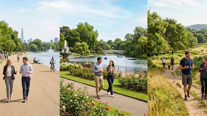 Best places for Walk and Talk meetings in London parks