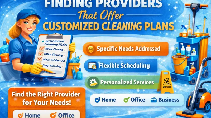 Finding Providers That Offer Customized Cleaning Plans