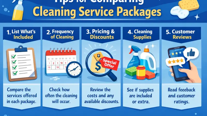 Tips for Comparing Cleaning Service Packages