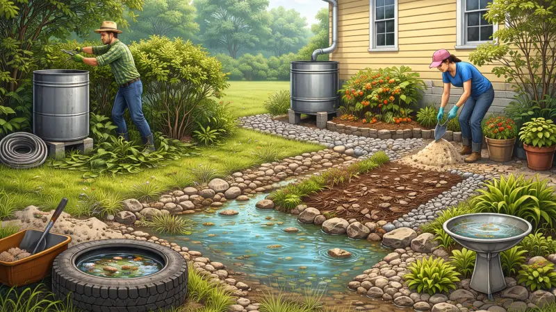 How to Use Environmental Modifications to Reduce Water Pests