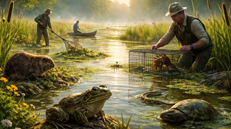 The Best Practices for Managing Water Pests in Wetlands