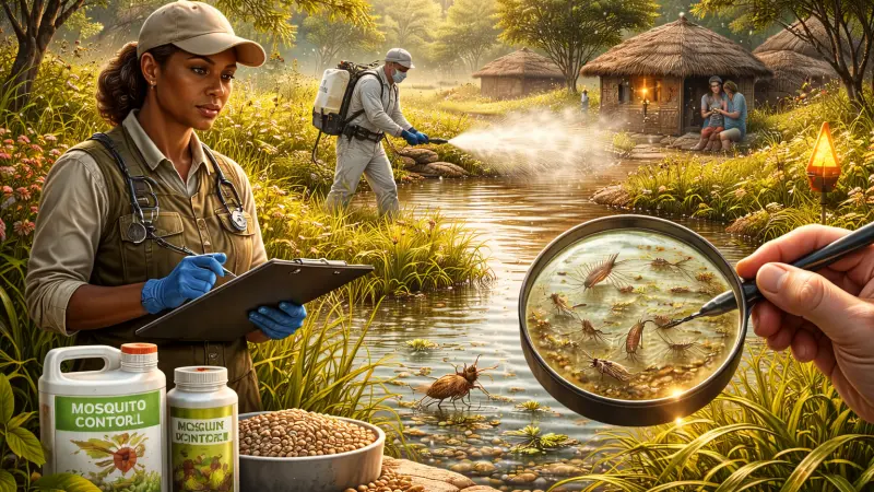 The Role of Water Pest Control in Controlling Malaria